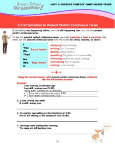 Read more about the article PRESENT PERFECT CONTINUOUS TENSE (1): Introduction