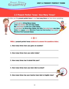 Read more about the article PRESENT PERFECT TENSE (3): How Many Times?