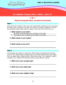 Read more about the article RELATIVE CLAUSES (2): Practice