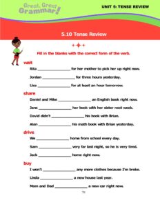 Read more about the article TENSES: REVIEW QUIZ (6)