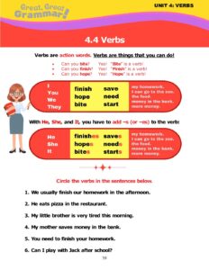 Read more about the article VERBS (4): Review Lesson