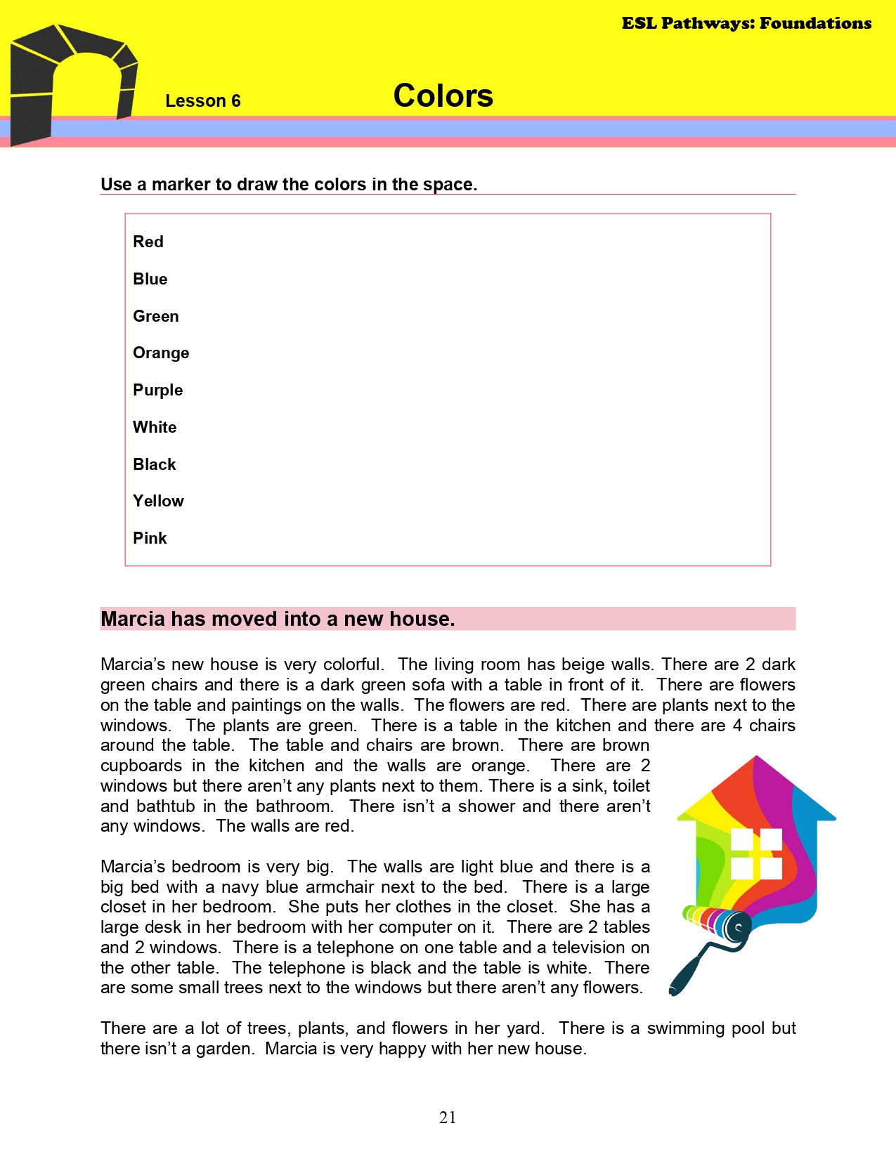 Read more about the article Adult ESL Lessons: Colors (Beginner)
